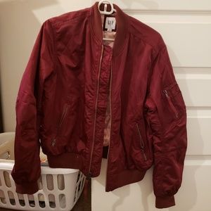 Gap Cropped Bomber Jacket